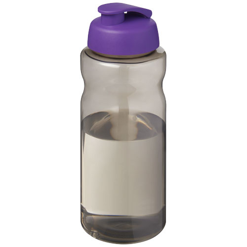 Bidon publicitaire 1L Ocean Plastic H2O Active® Charbon et Violet